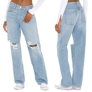GRLFRND x REVOLVE The Bella Boyfriend Jeans in Fairfax